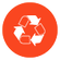 Plastique et tissu recycl&eacute;s, plus emballage en papier certifi&eacute; FSC