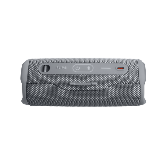 JBL Flip 6 - Grey - Portable Waterproof Speaker - Bottom