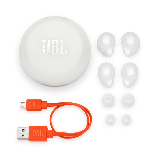 JBL Free - White - Truly wireless in-ear headphones - Detailshot 3