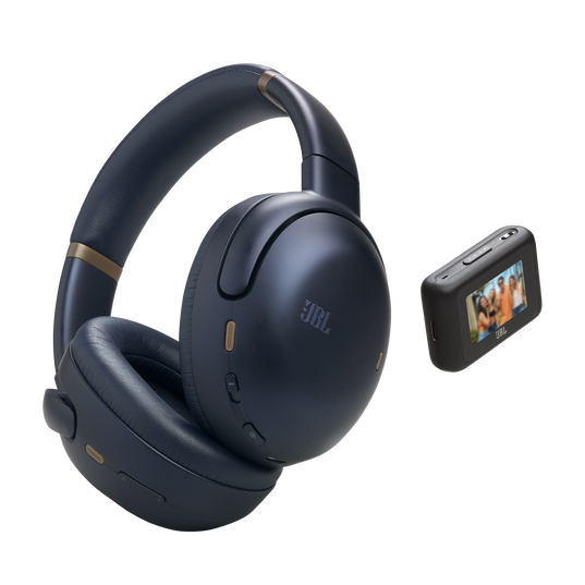 JBL Tour One M3 Smart Tx - Blue - Wireless over-ear Noise Cancelling headphones with JBL Smart Tx - Hero