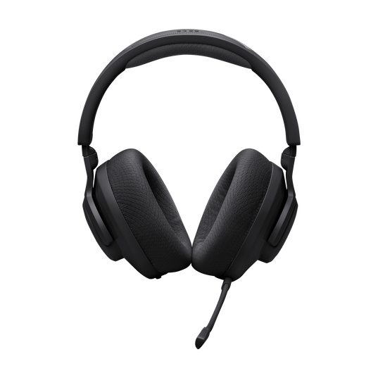 JBL Quantum 360X Wireless - Black - Wireless over-ear gaming headset with detachable boom mic - Front