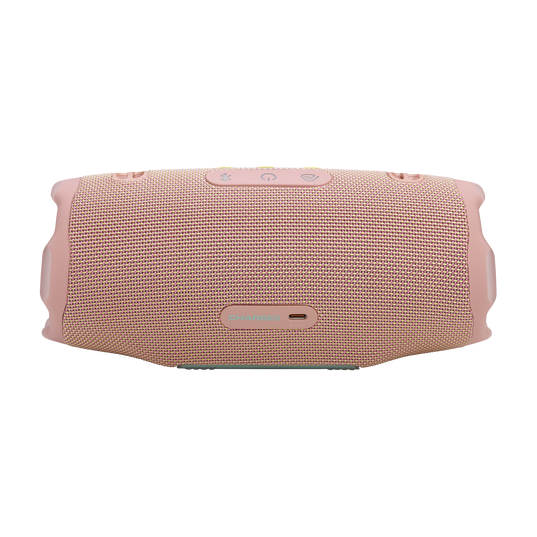 JBL Charge 6 - Pink - Portable waterproof and drop-proof Bluetooth speaker - Back