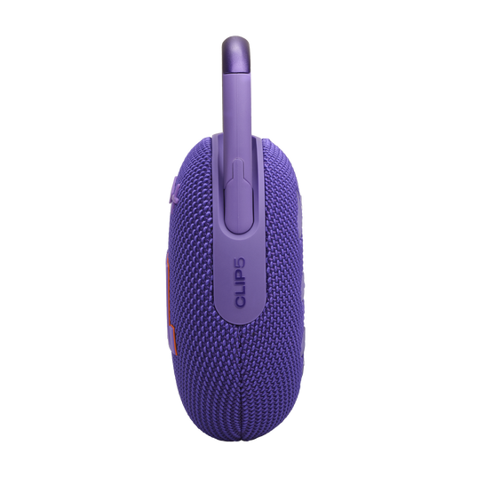 JBL Clip 5 - Purple - Ultra-portable waterproof speaker - Detailshot 2