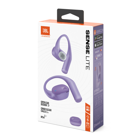 JBL Sense Lite - Purple - True Wireless Open-ear Headphones - Detailshot 15