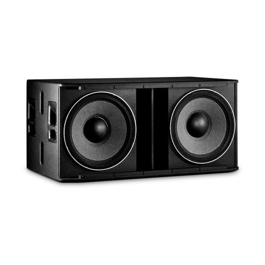 JBL SRX828S - Black - 18" Dual Passive Subwoofer System - Detailshot 1