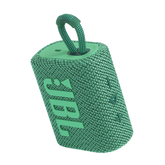 JBL Go 3 Eco - Green - Ultra-portable Waterproof Speaker - Detailshot 2