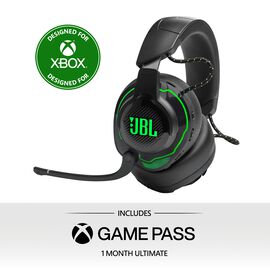 JBL Quantum 910X Wireless for XBOX - Black - Wireless over-ear console gaming headset with head tracking-enhanced, Active Noise Cancelling and Bluetooth - Hero