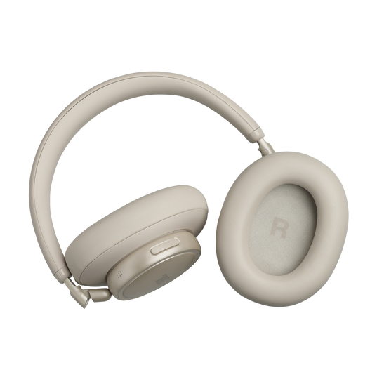 JBL Live 780NC - Sand - Wireless over-ear Noise Cancelling headphones - Detailshot 2