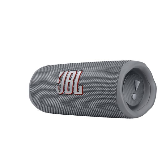 JBL Flip 6 - Grey - Portable Waterproof Speaker - Detailshot 1