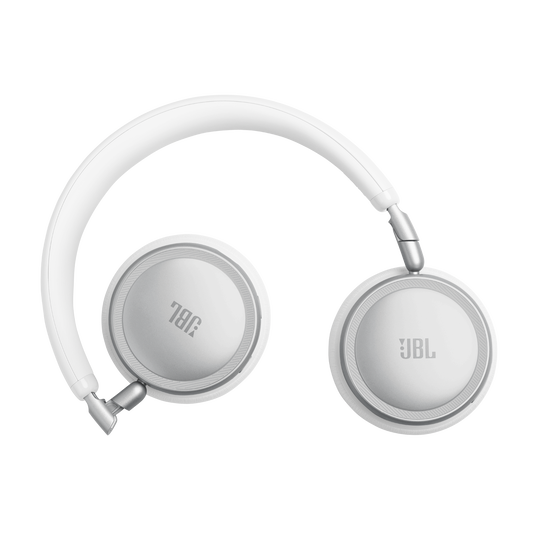 JBL Live 680NC - White - Wireless on-ear Noise Cancelling headphones - Left