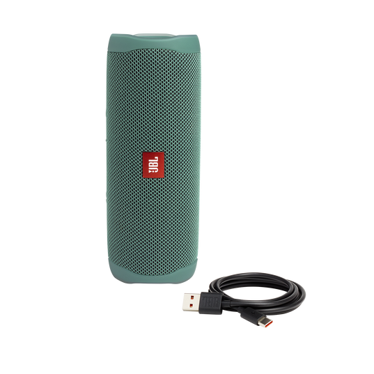 JBL Flip 5 Eco edition - Forest Green - Portable Speaker - Eco edition - Detailshot 2