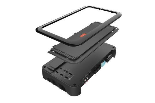 Club A1000 - Black - High performance mono subwoofer car amplifier - Detailshot 1