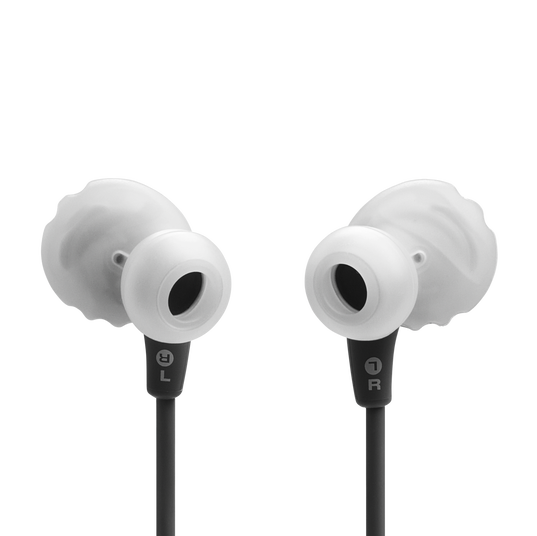 JBL Endurance Run 3 USB-C - Black / Gray - USB-C Wired Sport Headphones - Back