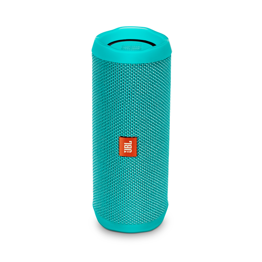 JBL Flip 4 - Teal - A full-featured waterproof portable Bluetooth speaker with surprisingly powerful sound. - Hero