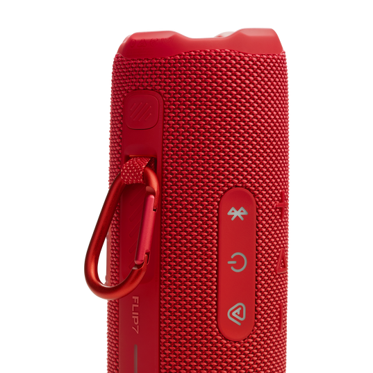 JBL Flip 7 - Red - Portable waterproof and drop-proof  speaker - Detailshot 4