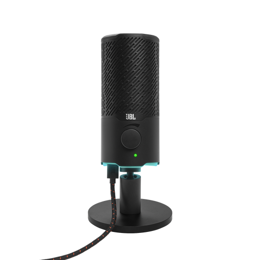 JBL Quantum Stream  Microphone USB bi-directionnel haut de gamme pour le  streaming, l'enregistrement et le jeu