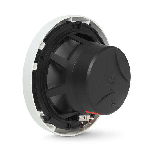 Club Marine MS8LW - White Gloss - 8" (200mm) two-way marine audio speaker with RGB lighting – White - Detailshot 1