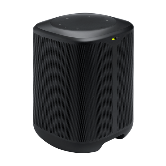 JBL Cove M1 - Black - Compact Wi-Fi home speaker - Back