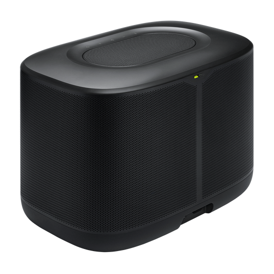 JBL Cove X1 - Black - 3D Room-Filling Wi-Fi home speaker - Back
