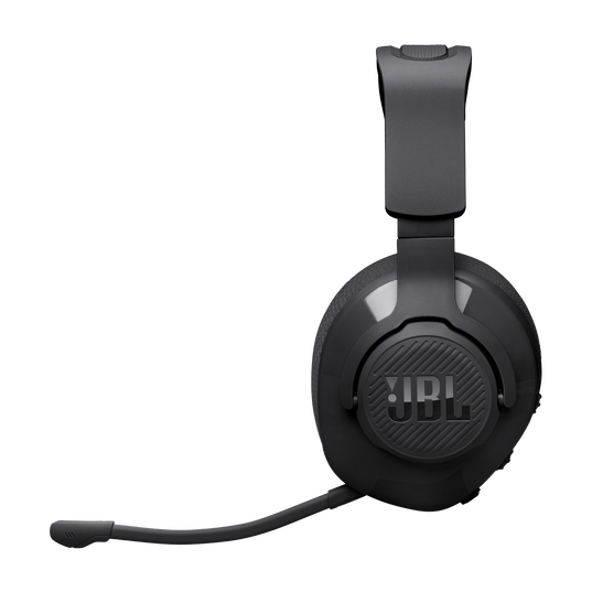 JBL Quantum 360X Wireless - Black - Wireless over-ear gaming headset with detachable boom mic - Left