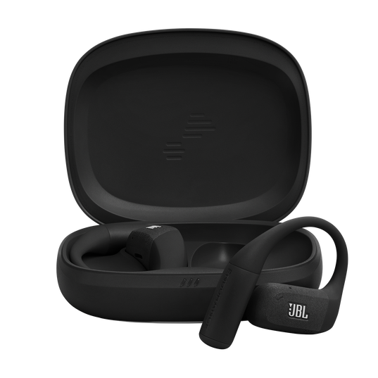 JBL Endurance Zone - Black / Gray - True Wireless open-ear sport headphones - Hero