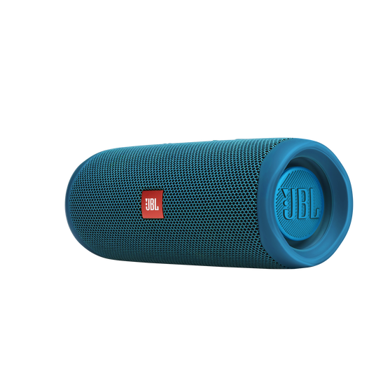 JBL Flip 5 Eco edition - Ocean Blue - Portable Speaker - Eco edition - Left