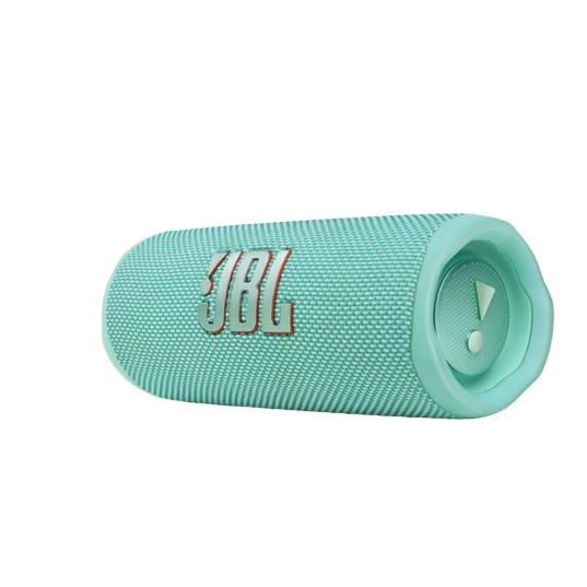 JBL Flip 6 - Teal - Portable Waterproof Speaker - Detailshot 1