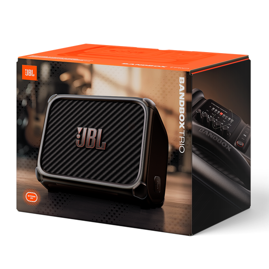JBL BandBox Trio - Black - Portable AI-powered practice amp and speaker - Detailshot 2