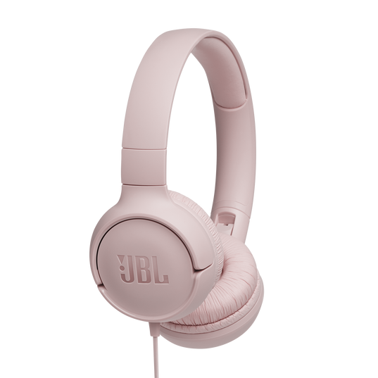 JBL Tune 500 - Pink - Wired on-ear headphones - Hero