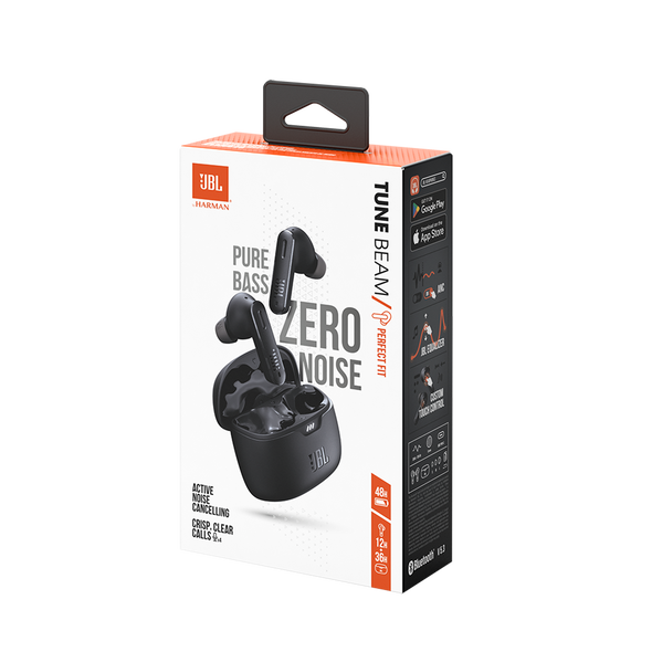 イヤホン JBL TUNE BEAM PURE BASS ZERO NOISE JBL Tune Beam | True wireless Noise Cancelling earbuds