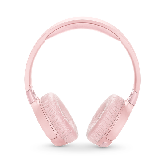 JBL Tune 600BTNC - Pink - Wireless, on-ear, active noise-cancelling headphones. - Front
