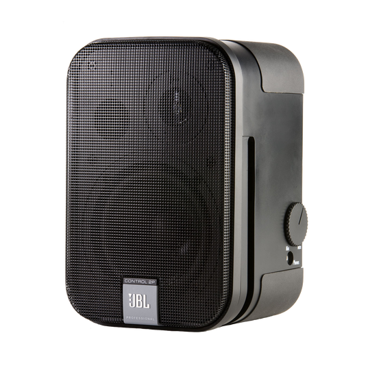 JBL Control 2P (Stereo Pair) - Black - Compact Powered Reference Monitor System - Detailshot 2