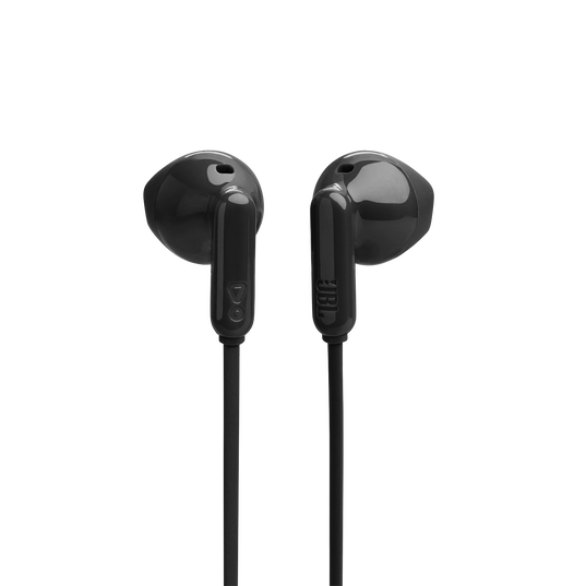 JBL Tune 235BT - Black - Wireless Earbud headphones - Front