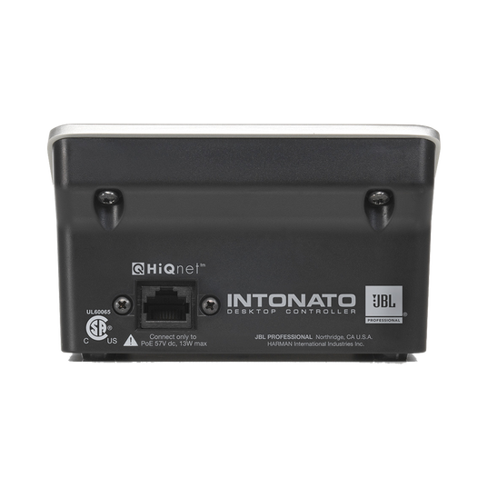 JBL Intonato Desktop Controller - Silver - Desktop Controller for Intonato 24 Monitor Management System - Back