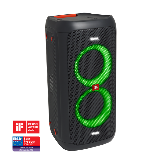 JBL PartyBox 100 | Powerful portable Bluetooth speaker with dynamic light show