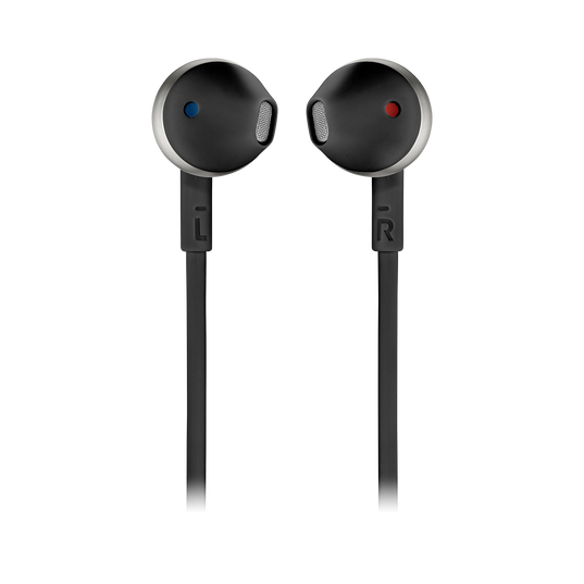 JBL Tune 205BT - Black - Wireless Earbud headphones - Front
