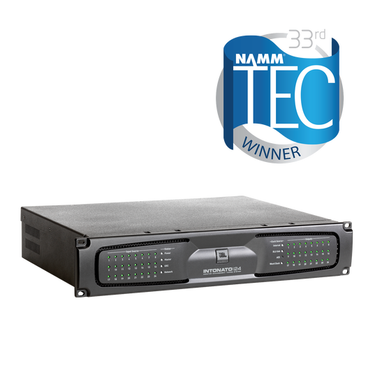 JBL Intonato 24 - Black - 24-Channel Monitor Management Tuning System - Hero