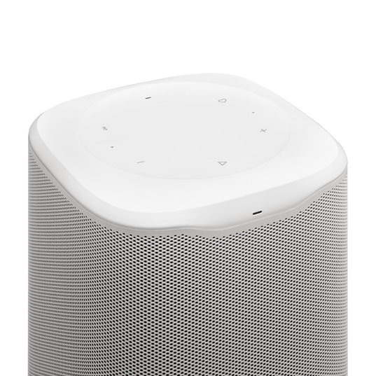 JBL Cove M1 - White - Compact Wi-Fi home speaker - Detailshot 1