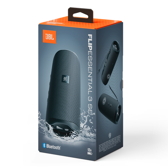 JBL Flip Essential 3 SE - Gun Metal - Portable Waterproof Speaker - Detailshot 4