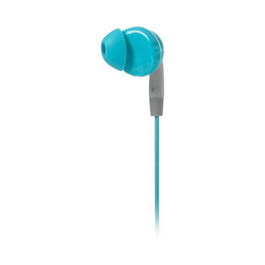 JBL Inspire 100 Women - Teal - In-ear, sport headphones with Twistlock™ Technology specifically made for women. - Detailshot 1