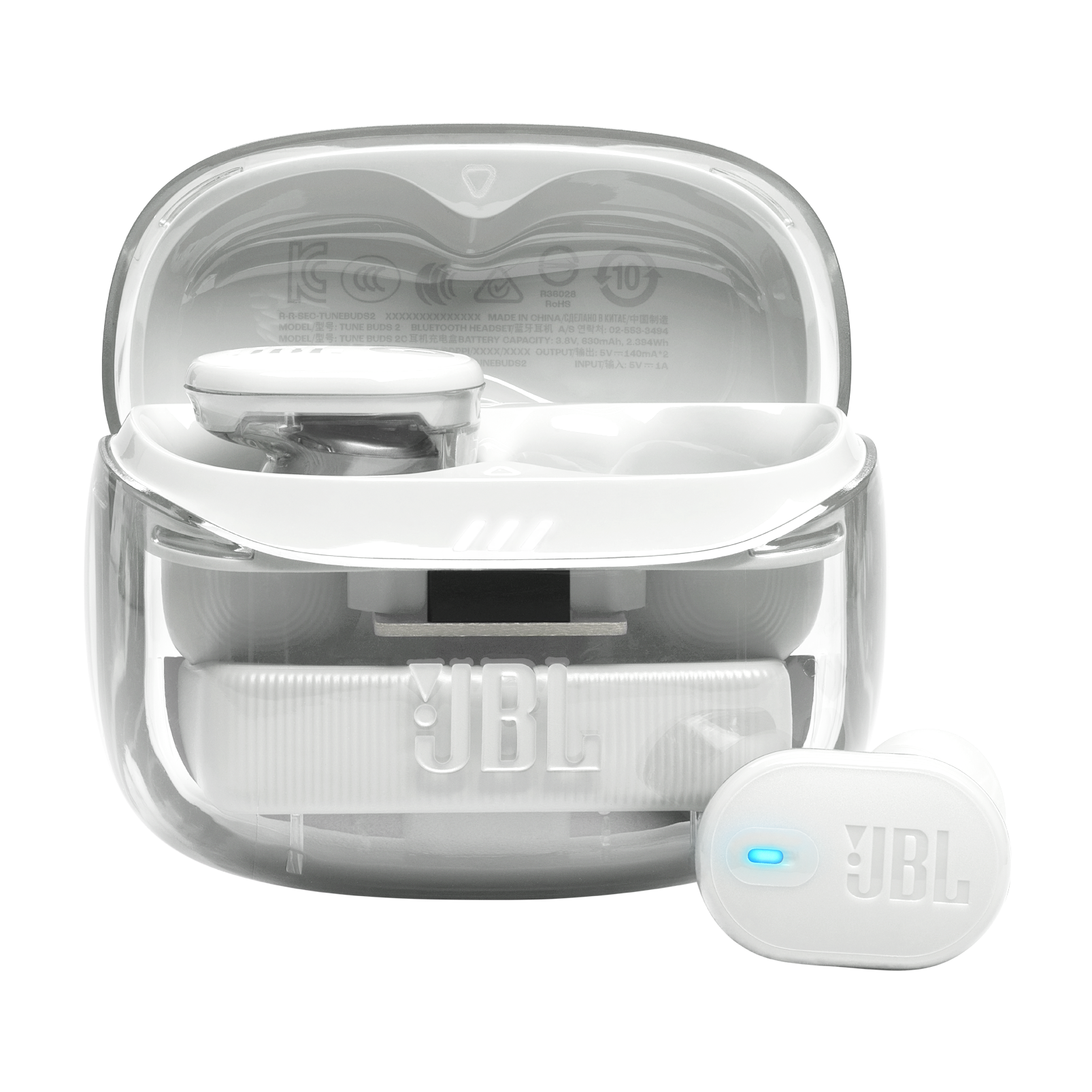JBL Tune Buds 2 Ghost Edition | True Wireless Noise Cancelling Earbuds