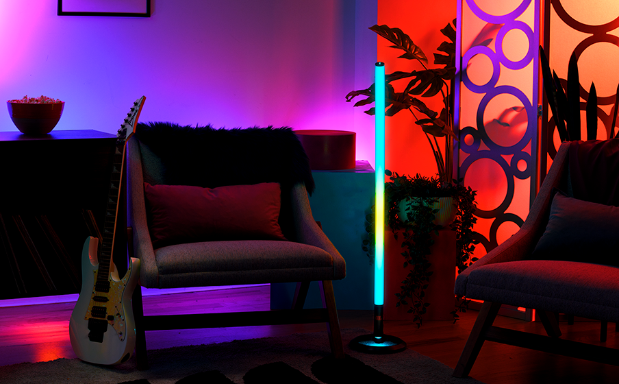 360° light direction and powerful effects