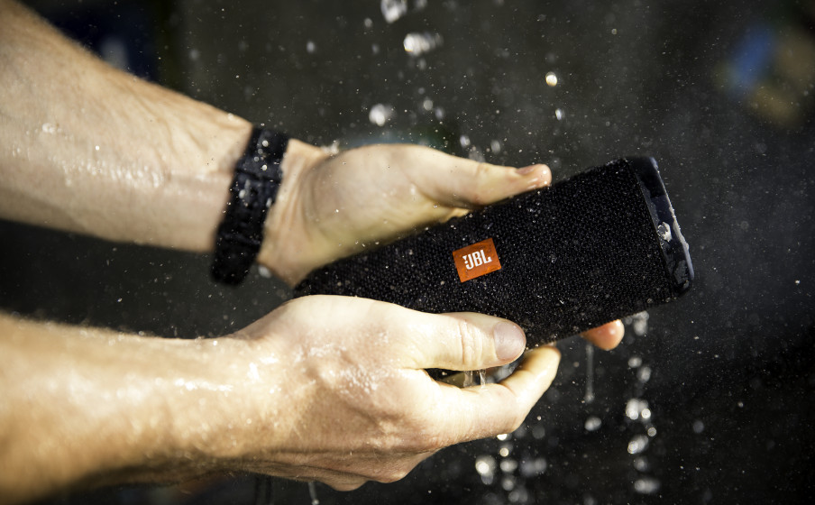 JBL 4 Special Edition | A full-featured waterproof portable Bluetooth speaker surprisingly powerful sound.