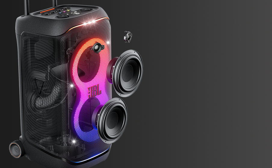 Powerful JBL Pro Sound