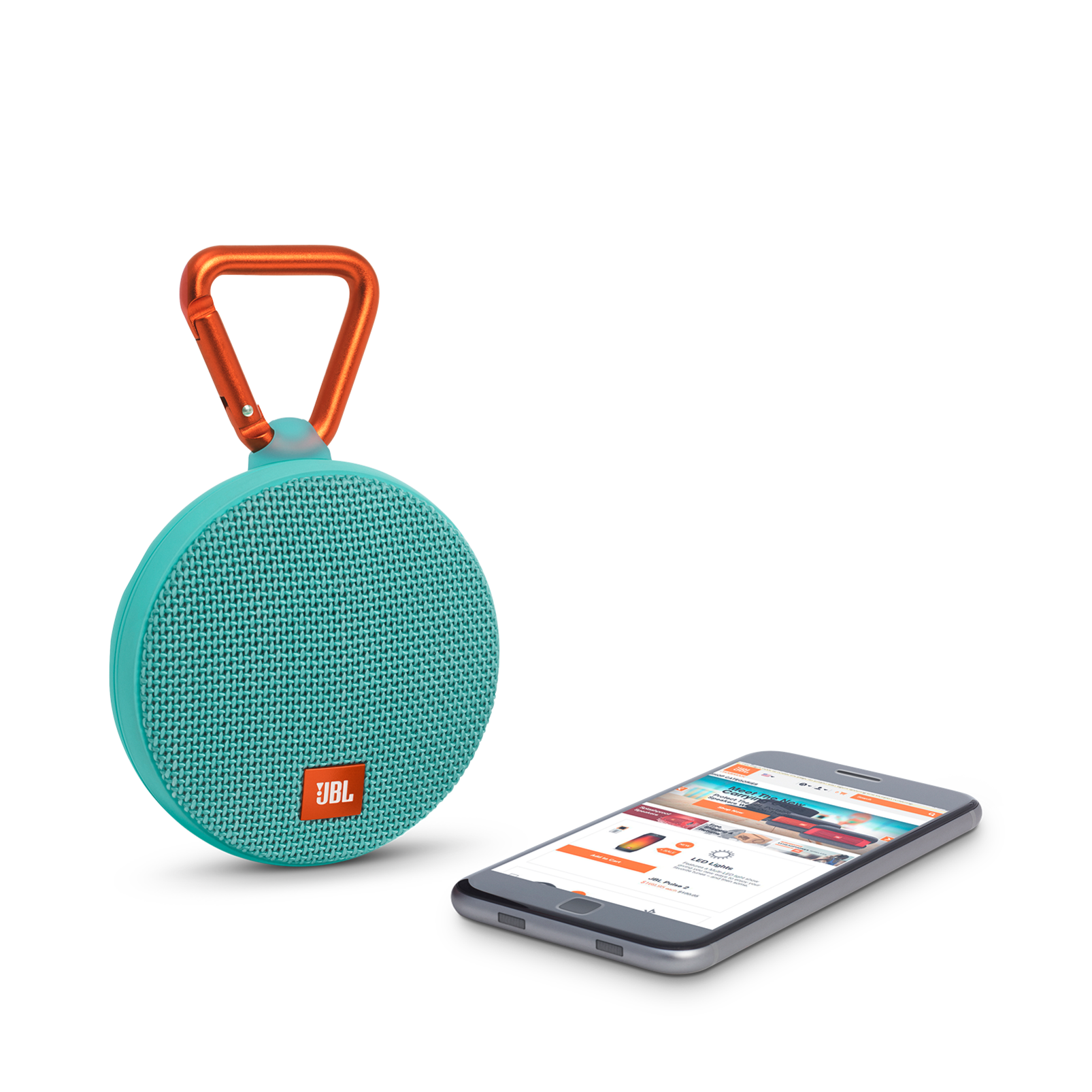 JBL Clip 2 Waterproof Ultraportable Bluetooth Speaker