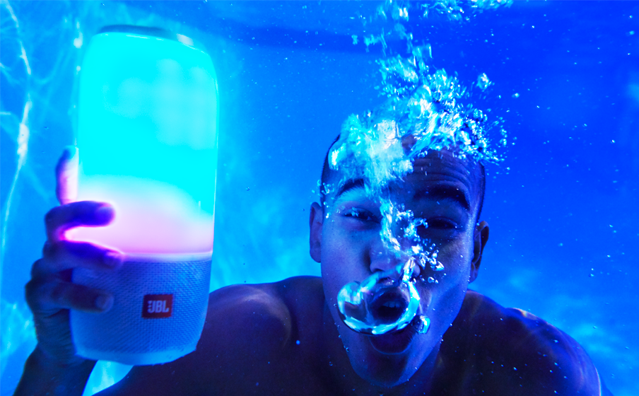 JBL Pulse 3 | Waterproof Bluetooth Speaker with 360° Lightshow