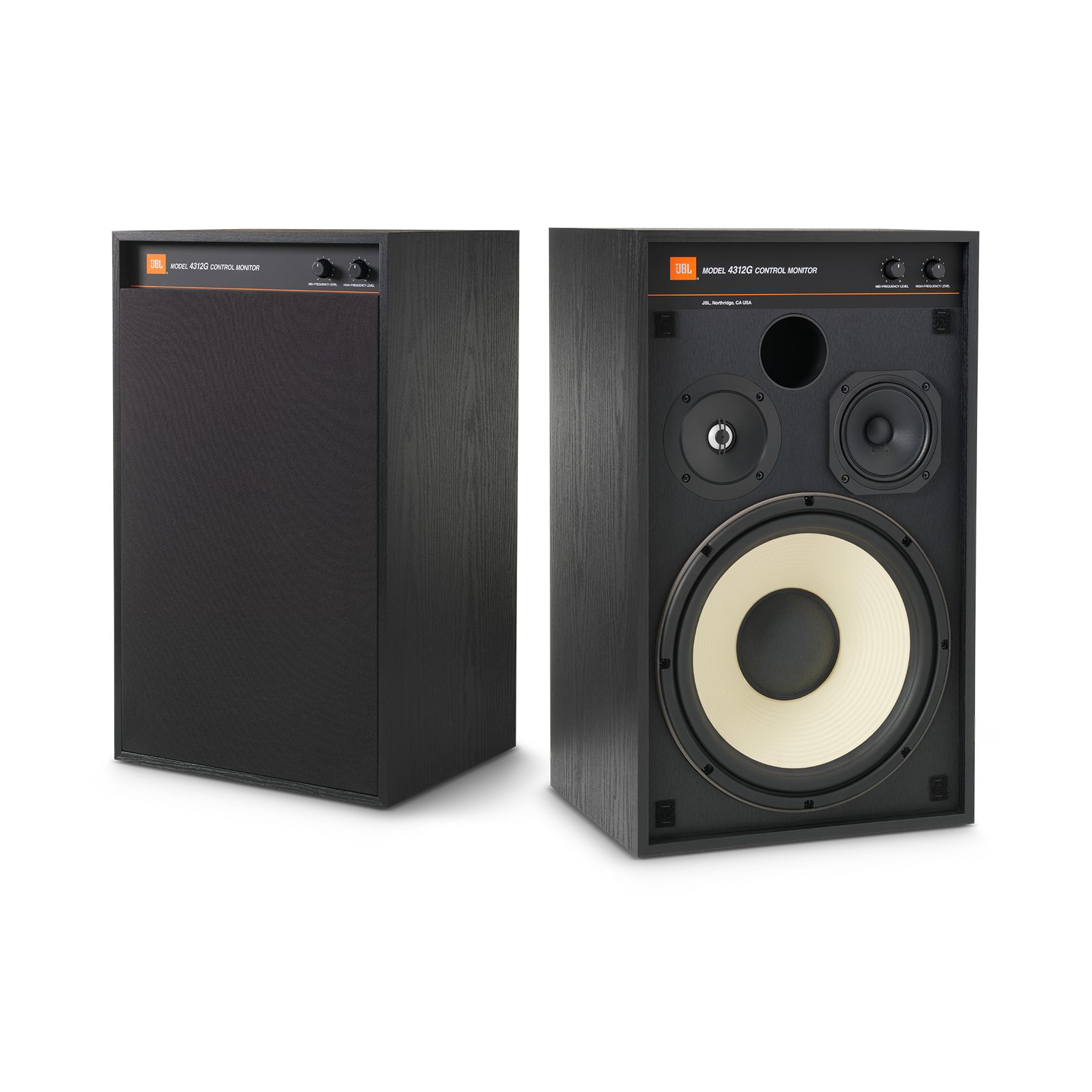 JBL 4312G | 12-inch (300mm) 3-way Studio Monitor Bookshelf Loudspeaker