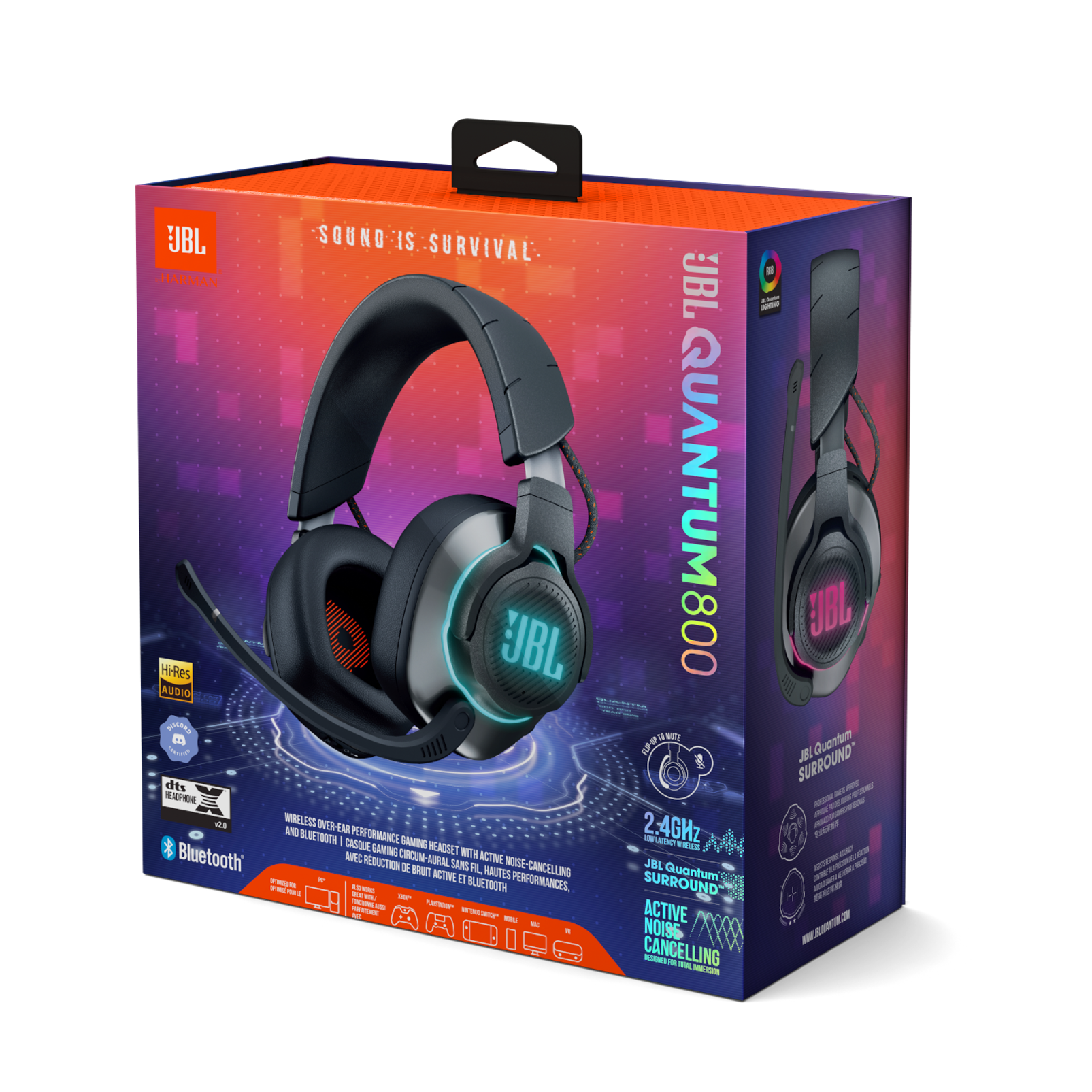 Jbl Quantum Casque Gaming Circum Aural Haute Performance