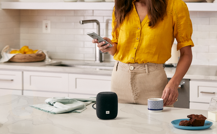 Parlante Bluetooth con Google Assistant Link Music JBL